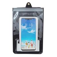 外卖手机防水袋触屏防雨防水手机套壳骑手专用可放大充电宝插耳机 软材质TPU防水袋[可插耳机]含挂绳 小号[18X10]可