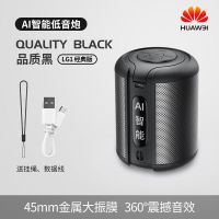 华为小度Ai智能蓝牙音箱无线小音响家用户外重低音炮迷你 品质黑[内置小度助手●HIFI音质● 官方标配