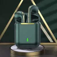 真无线苹果蓝牙耳机原装iPhone12 11 8 XR降噪双耳入耳式耳麦 暗夜绿