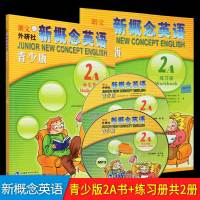 可点读 新概念英语青少版2A 学生用书+练习册 青少年英语零基础入门启蒙教材 英语听说读写能力培养 练习习题集天天练 朗