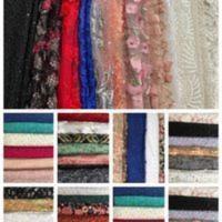 20一斤绣花布蕾丝刺绣网纱手工连衣裙晚礼服汗服旗袍按斤零头布 20一斤绣花布蕾丝刺绣网纱手工连衣裙晚礼服汗服旗袍按斤零头