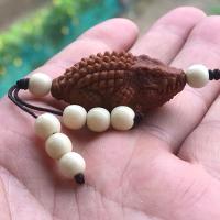 [水中霸主]鳄鱼橄榄核手工雕刻吊坠苏工橄榄胡核雕单核挂件 [鳄鱼]尺寸:1.9*3.5cm