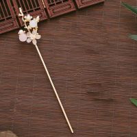 汉服配饰发簪盘发簪子古风发夹超仙头饰边夹全套装步摇古装发饰品 巧玲珑(一个发簪)