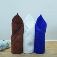 吧台方巾清洁抹布咖啡机清洁布厨房百洁餐厅奶茶店擦洗毛巾洗碗巾 小方巾咖啡色5条装30cm*30cm