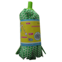 买2送拖头 妙力吸水耐磨伸缩拖把家用抗菌去污不掉毛轻巧同3M思高 拖把头(替换装)绿色