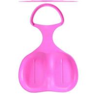 斜坡滑滑梯小孩户外滑冰滑沙板车草坪滑草板划草垫加厚优品耐磨。 D-玫红色-V41