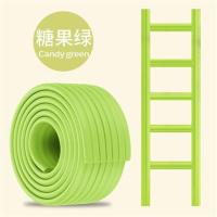 学生宿舍上下铺梯子防滑贴爬梯脚垫寝室楼梯脚踏垫海绵垫脚防撞条 糖果绿[防滑加宽] 2米脚踏垫(送4米胶带)