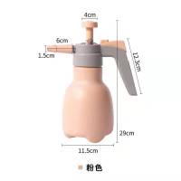 浇花浇水喷花家用气压式喷雾器水壶养花专用消毒喷壶2021新款 1L香槟粉