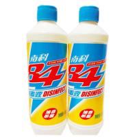 南科强力84消毒液消毒剂餐厅家庭餐茶具幼儿园用地面杀菌消毒水 2瓶价X450克