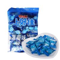 上好佳水果硬糖薄荷糖100g/袋喜糖混合装硬糖结婚喜糖休闲糖果[8月8日发完] 薄荷味 2包(尝鲜款)