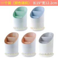 新款刷子奶瓶刷收纳盒奶嘴清洁刷海绵旋转长柄清洁工具5件套套装 沥水款-颜色随机发(1个装)