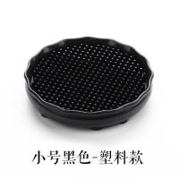 硅胶养壶垫壶承茶道精品配件紫砂壶垫防滑垫壶承壶茶托隔热垫 黑色小号壶承 一 塑料款