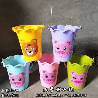 儿童沙滩玩具沙桶沙车铲子沙漏男孩女孩玩沙玩水大号沙池套装益智 新款 大喇叭桶2个