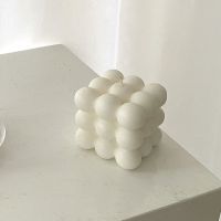 ins北欧风蛋形家居摆件香薰蜡烛伴手礼摄影道具软装民宿百搭浪漫 白色