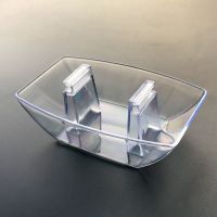 抽吸油烟机油杯通用接油盒方形塑料油碗油漏斗油槽欧式油烟机配件 塑料油杯[买1送1 买2送4]