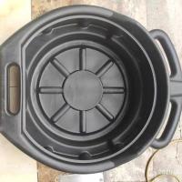 加厚零件清洗盘 废机油接油盆8L汽修接油盘机油盘15升油盆 小号油盆约8升