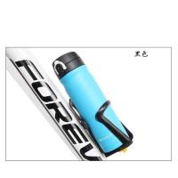 自行车水壶架水杯架可调节塑料大号水杯架山地车公路车通用水壶架 黑色