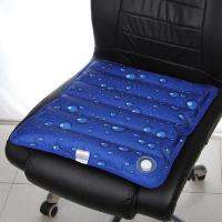 降温加厚冰袋冰垫坐垫夏天季办公室凉垫汽车学生椅垫冰凉水垫水袋 37*39cm加厚深蓝水珠