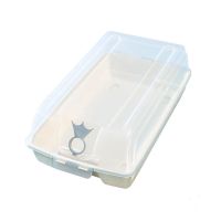 加厚鞋盒收纳盒透明鞋子鞋柜神器鞋收纳翻盖式整理箱塑料简易鞋架 女款[随机色]1个试用装