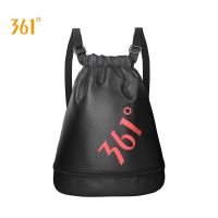 361度游泳包干湿分离健身包男女双肩防水背包迷彩收纳袋游泳装备 黑色