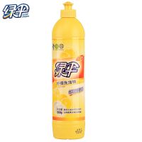 绿伞洗洁精500g瓶洗涤灵柠檬去油去腥家庭装厨房去油洗碗餐具果蔬 柠檬洗洁精500g*1瓶
