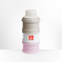 [官方旗舰店]好孩子奶粉罐三层 外出 防潮 密封罐 大容量 盒子 浪漫粉