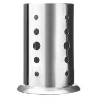 筷子筒不锈钢多功能家用厨房大号筷签子筒桶吸管筒筷子盒商用筷笼 圆孔