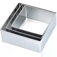 馄饨皮模具 混沌皮模具压 混沌皮机家用包混沌工具饺子皮混沌神器 方形3件套