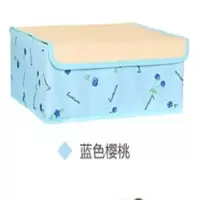 创意居家家居生活日用品实用卧室宿舍必备收纳神器开学女生小百货 蓝色樱桃