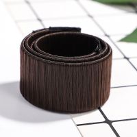 韩版百变丸子头盘发器蓬松花苞头懒人造型头饰器扎头发神器发圈女 2015深咖