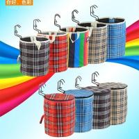 自行车车筐前框滑板车前车筐电动车篮子折叠车车筐前挂篮车篓防水 无盖加厚款[随机颜色]无铁架 无垫板