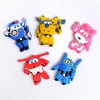 超级飞侠一套冰箱贴 创意可爱卡通冰箱软磁贴磁力贴迷你儿童玩具 超级飞侠5个一套 中