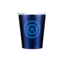 MINISO名创优品漫威ICON系列小钢杯保温杯杯子茶杯水杯男士炫酷 惊奇队长小钢杯380ml 漫威ICON系列