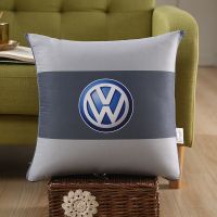 汽车抱枕被子两用车内靠垫被车载枕头抱枕睡觉多功能折叠空调被子 大众 40X40简便款