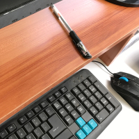 双显示器增高架加长加厚液晶电视机增高架简易办公桌上置物收纳架 梨木色-10.8