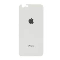 苹果xsmax改色7plus背膜iphone8彩色xr手机6前后盖全包覆盖玻璃膜 [白色后模]1片装 苹果6/6s[4.