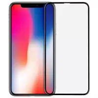 iPhone11钢化膜苹果Xsmax彩膜可爱卡通贴膜XR全屏玻璃6.1叮当前膜 黑色高清钢化玻璃前膜 苹果XR-6.1