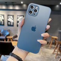 [S级]苹果直边手机壳带转音孔 防摔保护全包镜头防刮抗菌防指纹 海蓝色[原机质感后盖] 苹果12 mini