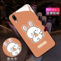 来电闪发光vivox23手机壳女款x21情侣x20玻璃x20plus防摔x21ia潮 vivox23 大吉兔[声控彩光]