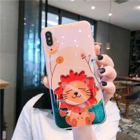 狮子兔子镶钻华为nova8/6se手机壳4e/8x9xp40腕带mate20荣耀20/30 [镶钻狮子王]蓝光软壳 华为