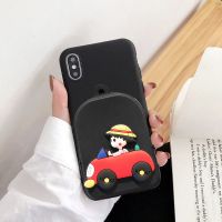 华为p40 nova8 7se 6 5手机壳p9零钱包p30可爱p20pro斜挎绳p10432 书包汽车小丸子零钱包(无