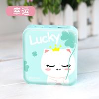 羽博10000毫安迷你小巧便携大容量多功能带LED手电充电宝移动电源 幸运 薄荷绿 10000毫安