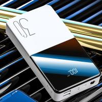 30000毫安 快充 充电宝 便携式户外野钓 移动电源 所有手机都通用 T223白色+数据线 30000毫安