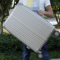 复古行李箱女学生韩版拉杆箱男密码箱大容量皮箱潮流旅行箱登机箱 香槟金[防撞防刮802款] 20寸[送贴纸+香袋]