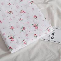 纱布套被子内胆套棉胎被套棉絮被芯套褥套被垫棉被内衬保护被子套 爱心花朵 90*90cm拉链款