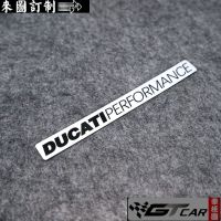 订制车贴DUCATI杜卡迪摩托车邮箱反光装饰车身贴头盔贴防水贴 15*1.5cm反光白