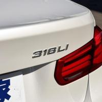 宝马新3系5系7系525Li528Li530Li车标改装数字后尾标志排量标车贴 银色-宝马标志 单个字母或数字请留言备注