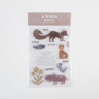 芯陌 原创 硅胶透明印章 手帐素材工具手账diy装饰学生 萌宠日记