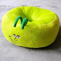 榻榻米飘窗蒲团坐垫地上地板懒人圆形加厚办公室椅子屁股垫软屁垫 螳螂款[可拆洗有拉链充棉足] 15*15*8cm[薄款 随