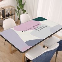 餐桌垫防水防烫防油茶几垫桌布ins电脑PVC皮革四方防滑隔热桌垫 60 30*45cm